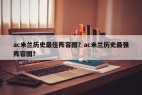 ac米兰历史最佳阵容图？ac米兰历史最强阵容图？