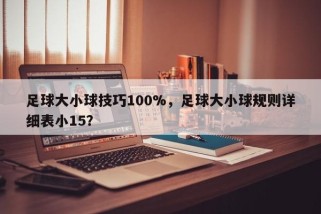 足球大小球技巧100%，足球大小球规则详细表小15？