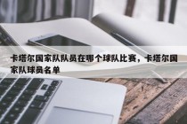 卡塔尔国家队队员在哪个球队比赛，卡塔尔国家队球员名单