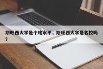 斯旺西大学是个啥水平，斯旺西大学是名校吗？