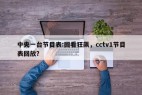 中央一台节目表:回看狂飙，cctv1节目表回放？